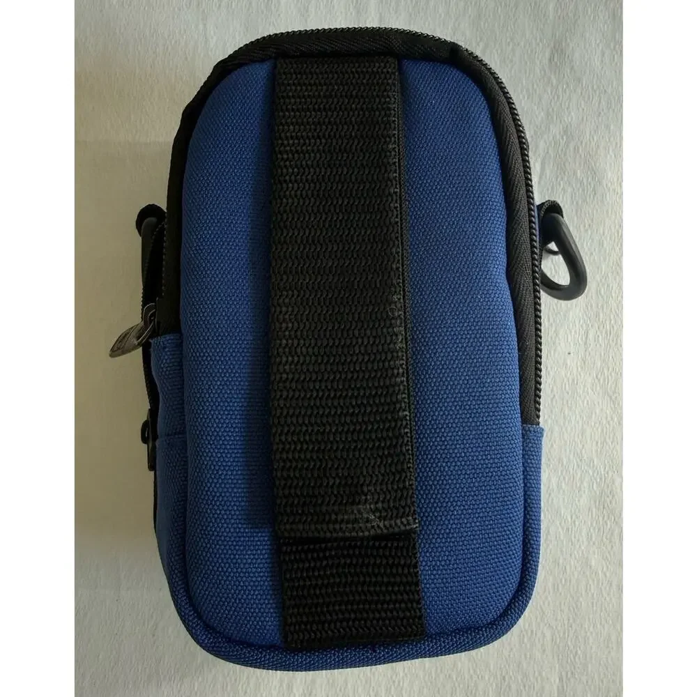HP Hewlett Packard Camera Case Soft Blue 35mm (missing Strap)